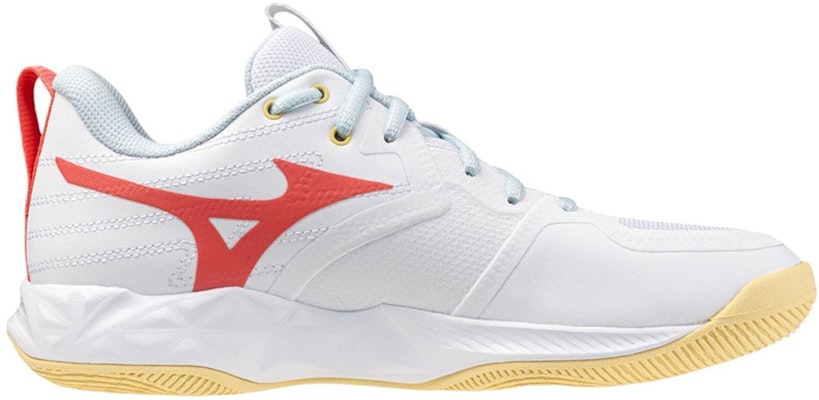 (Women) Mizuno Wave Momentum Pro 'White Calypso Coral' V1GC254035 Order (Women) Mizuno Wave Momentum Pro 'White Calypso Coral' V1GC254035