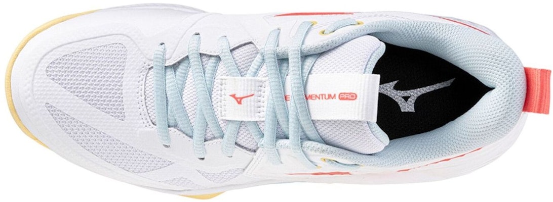(Women) Mizuno Wave Momentum Pro 'White Calypso Coral' V1GC254035 Lookbook (Women) Mizuno Wave Momentum Pro 'White Calypso Coral' V1GC254035