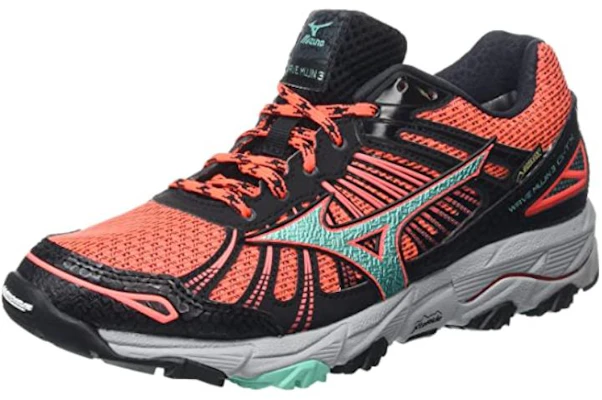 (W) 美津浓Wave Mujin 3 GTX '红灰' J1GK165734 Lookbook (W) 美津浓Wave Mujin 3 GTX '红灰' J1GK165734