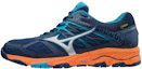 Buy Mizuno Wave Mujin 5 GTX 減震防滑耐磨 低筒 跑步鞋 女款 深藍橙