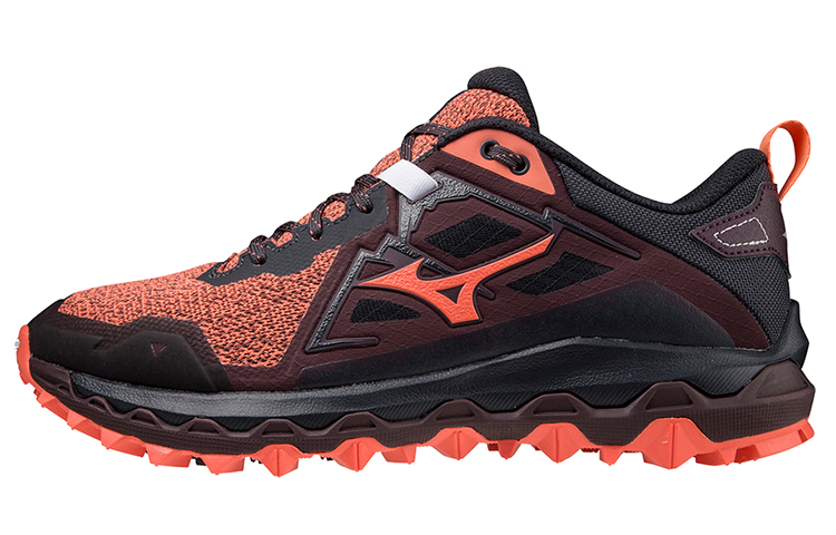 (Women) Mizuno Wave Mujin 8 'Black Red' J1GK217062