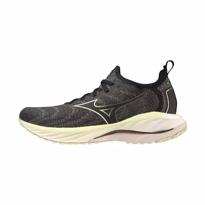 (W) Mizuno Wave Neo Wind 'Undyed Black Starlight'