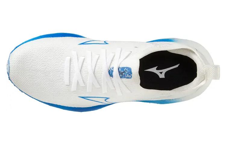 Shop (W) Mizuno Wave Neo Wind 'Putih Undyed Biru Potongan' 411368-01PE