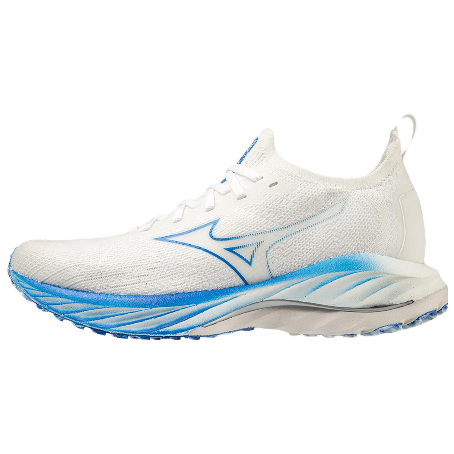 (Women) Mizuno Wave Neo Wind 'White Blue' J1GD227821