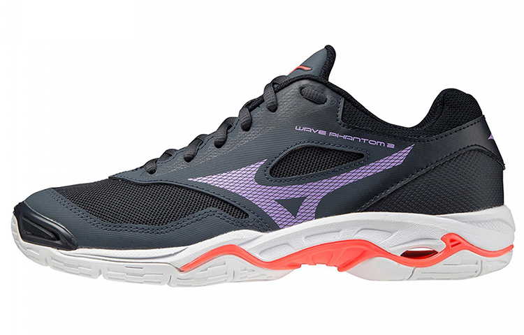 (Women) Mizuno Wave Phantom 2 'Black Purple' X1GB206066