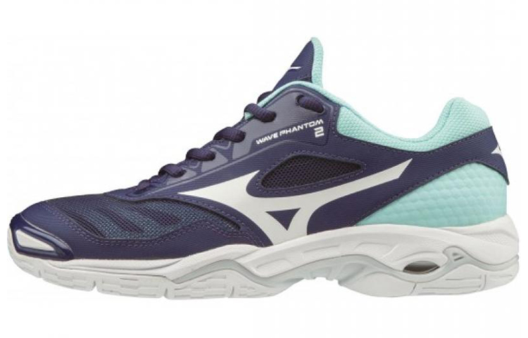 (Women) Mizuno Wave Phantom 2 'Purple Blue White' X1GB186015