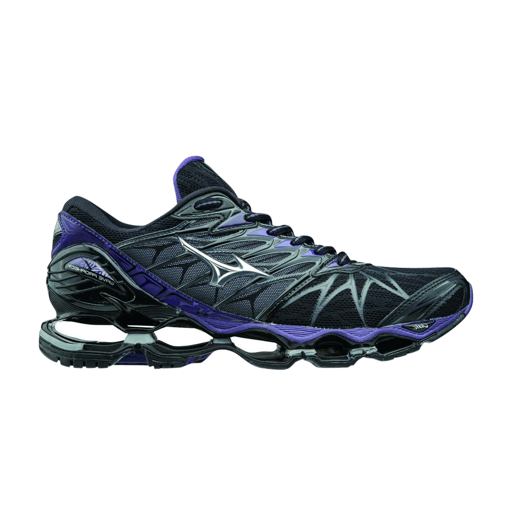 (Women) Mizuno Wave Prophecy 7 'Black Silver Purple'  410969-9073