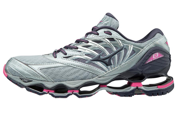 (Women) Mizuno Wave Prophecy 8 'Black Grey' J1GD190053