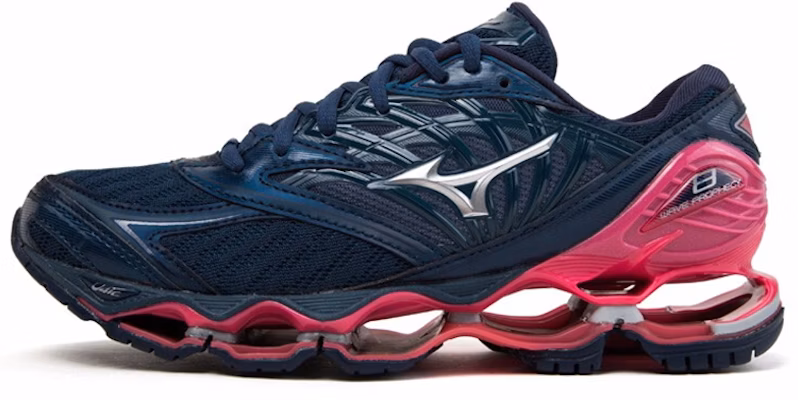 (Women) Mizuno Prophecy 8 Blue 'Pinkred Silver' J1GD190003 Buy (Women) Mizuno Prophecy 8 Blue 'Pinkred Silver' J1GD190003