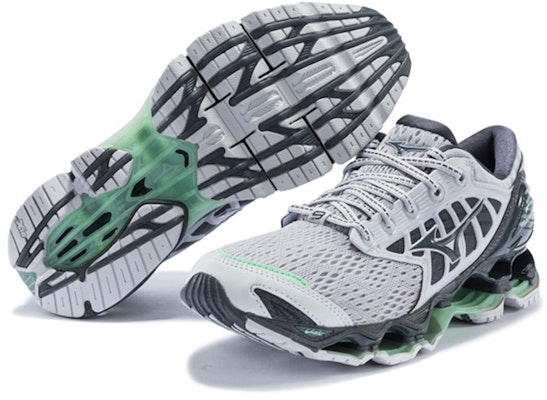 Mizuno Prophecy 9 低筒 跑步鞋 女款 灰黑 Shop Mizuno Prophecy 9 低筒 跑步鞋 女款 灰黑