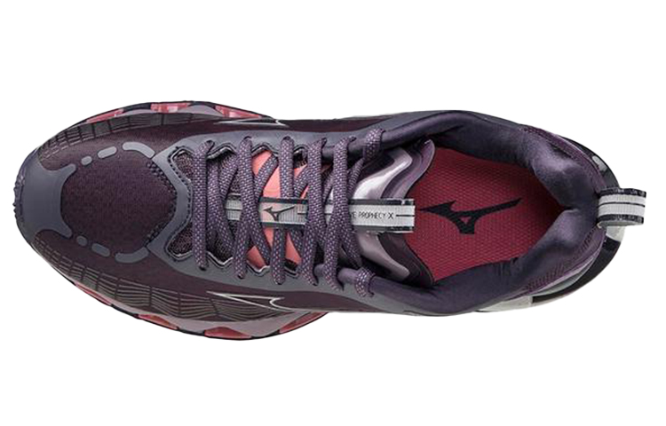 Lookbook (Women) Mizuno Wave Prophecy X 'Purple Red' J1GD210004