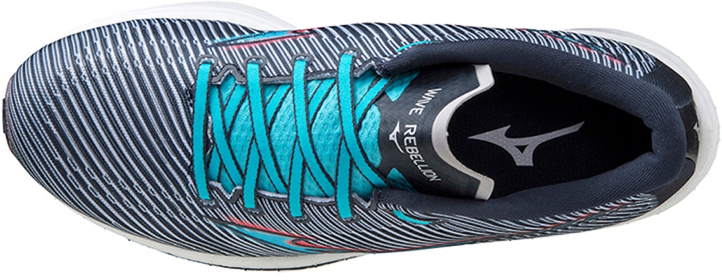 (W) Mizuno Wave Rebellion 'Hitam Biru' J1GD211728 Lookbook (W) Mizuno Wave Rebellion 'Hitam Biru' J1GD211728