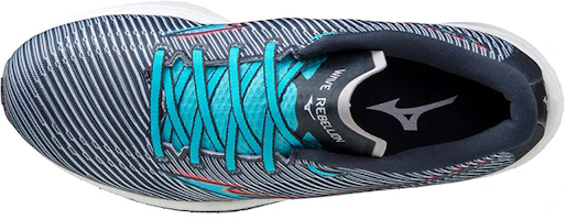 Lookbook (Women) Mizuno Wave Rebellion 'Black Blue' J1GD211728