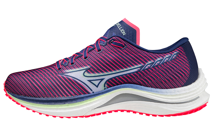 (Women) Mizuno Wave Rebellion 'Purple Blue' J1GD211787