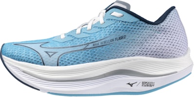 (Women) Mizuno Wave Rebellion Flash 2 'River Blue' J1GD243571 (Women) Mizuno Wave Rebellion Flash 2 'River Blue' J1GD243571