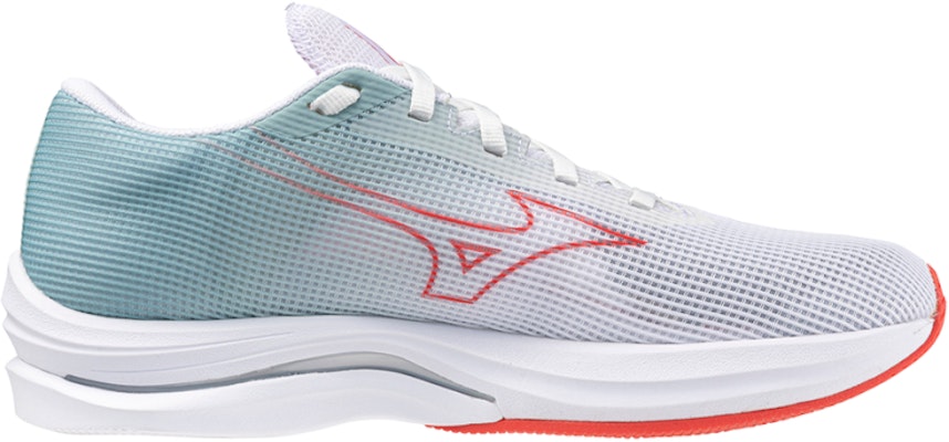 (Women) Mizuno Wave Rebellion Sonic 2 'White Cayenne Grey Mist' J1GD243021 Order (Women) Mizuno Wave Rebellion Sonic 2 'White Cayenne Grey Mist' J1GD243021