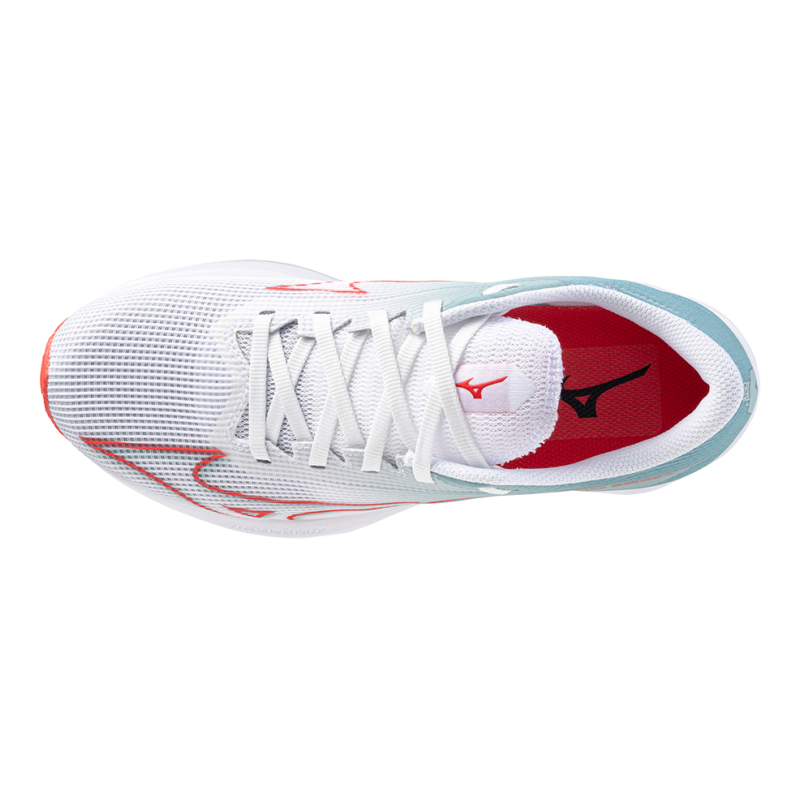 Lookbook (Women) Mizuno Wave Rebellion Sonic 2 'White Cayenne Grey Mist' J1GD243021