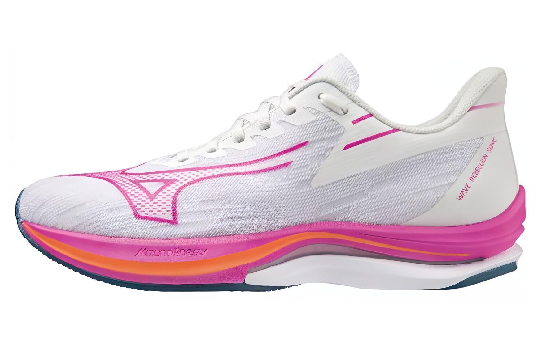 (Women) Mizuno Wave Rebellion Sonic 'White Pink' J1GD233072