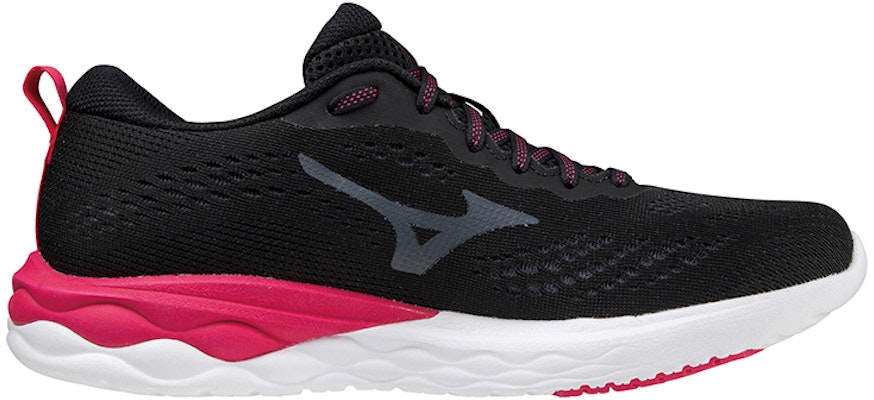 (W) Mizuno Wave Revolt 2 Wide 'Hitam Merah Jambu' J1GD218509 Order (W) Mizuno Wave Revolt 2 Wide 'Hitam Merah Jambu' J1GD218509