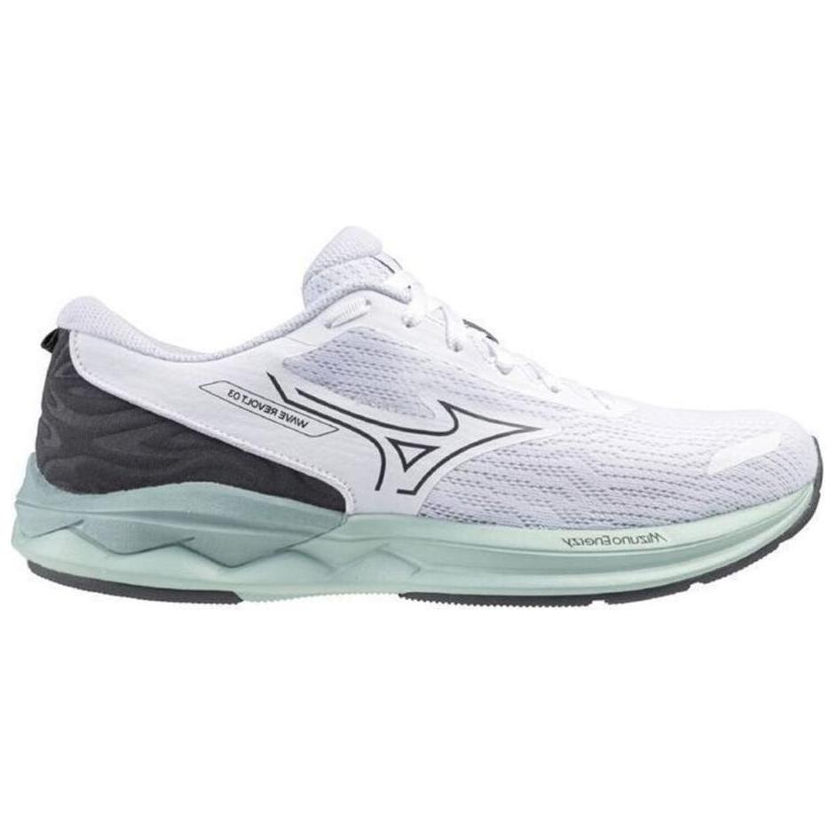 (W) Mizuno Wave Revolt 3 Wide 'White Light Green' 圖 7