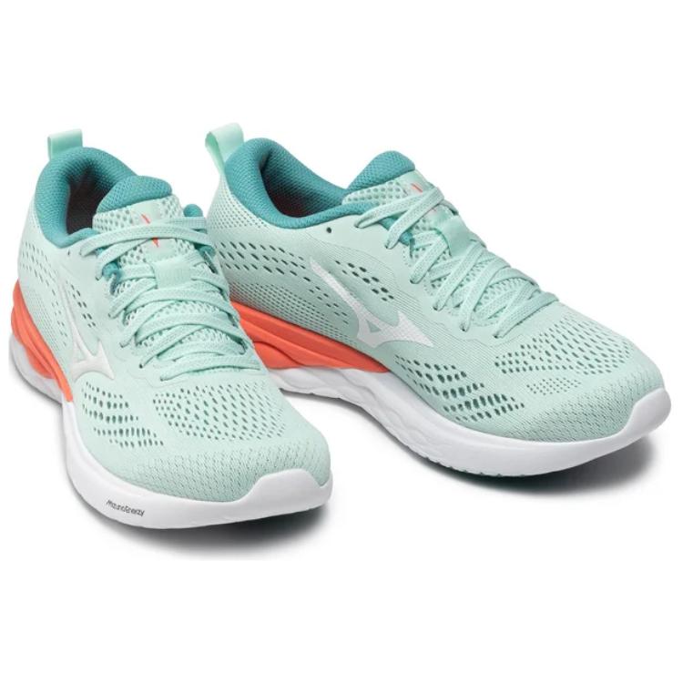 (W) Mizuno Wave Revolt 'Aqua Orange White' 圖 2