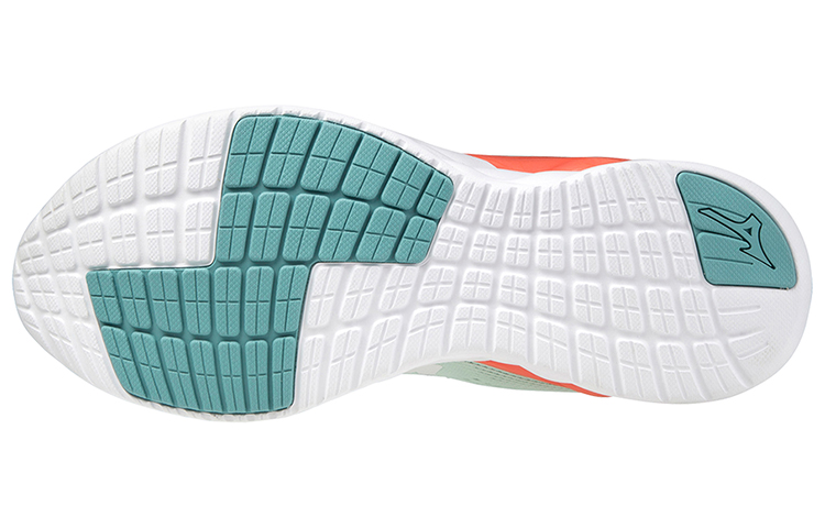 (W) Mizuno Wave Revolt 'Aqua Orange White' 圖 5