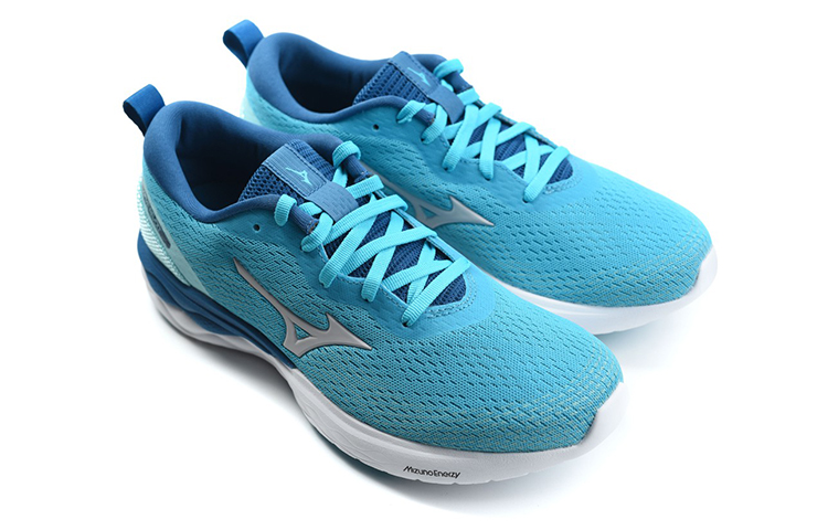 Order (W) Mizuno Wave Revolt ''Blauw Wit'' J1GD208173