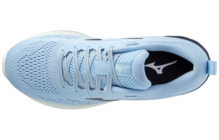Lookbook (W) Mizuno Wave Revolt ''Duurzaam Ademend Lage Top Blauwe Hardloopschoenen'' J1GD218152