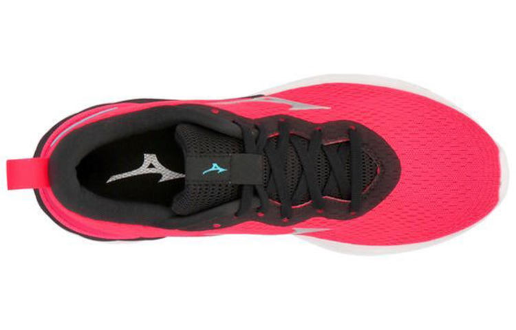 Lookbook (W) Mizuno Wave Revolt Wide 'Merah Jambu Hitam Putih' J1GD208504