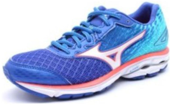 (W) Mizuno Wave Rider 19 'Biru' J1GD160342 Lookbook (W) Mizuno Wave Rider 19 'Biru' J1GD160342