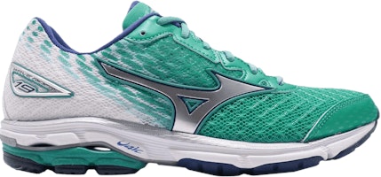 (Women) Mizuno Wave Rider 19 'Green Silver Blue' J1GD160304 (Women) Mizuno Wave Rider 19 'Green Silver Blue' J1GD160304