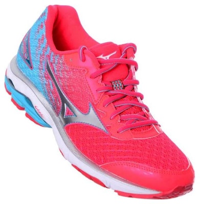 (W) Mizuno Wave Rider 19 'Merah' Sepatu Lari J1GD160308 Lookbook (W) Mizuno Wave Rider 19 'Merah' Sepatu Lari J1GD160308