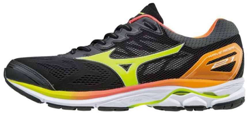 (W) Mizuno Wave Rider 21 'Negro Amarillo' J1GD180844 Buy (W) Mizuno Wave Rider 21 'Negro Amarillo' J1GD180844