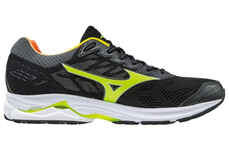 Order (W) Mizuno Wave Rider 21 'Negro Amarillo' J1GD180844