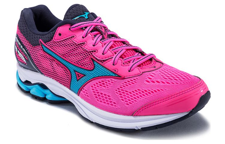 Shop (W) 美津浓Wave Rider 21粉蓝配色跑鞋 J1GD180323