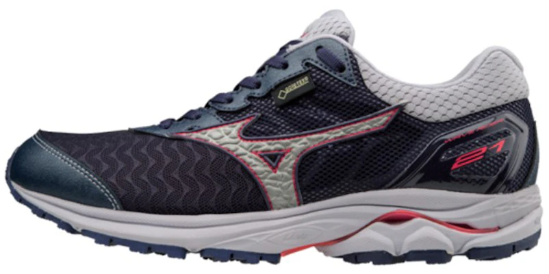 (W) Mizuno Wave Rider 21 GTX 'Azul Gris Rosa' J1GD187403 Buy (W) Mizuno Wave Rider 21 GTX 'Azul Gris Rosa' J1GD187403