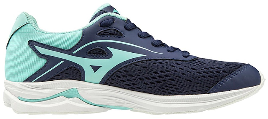 (W) Mizuno Wave Rider 23 'Junior Biru Hijau' K1GC193316 Order (W) Mizuno Wave Rider 23 'Junior Biru Hijau' K1GC193316