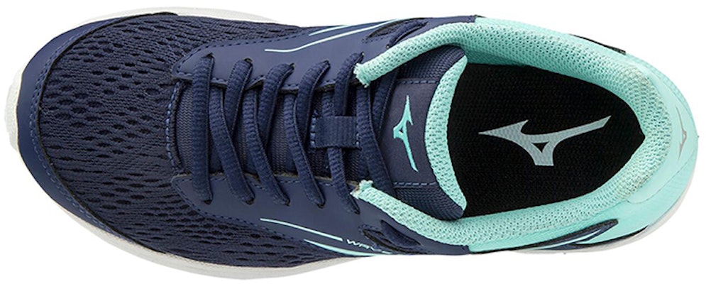 (Women) Mizuno Wave Rider 23 'Junior Blue Green' K1GC193316 Lookbook (Women) Mizuno Wave Rider 23 'Junior Blue Green' K1GC193316