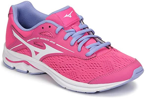 (W) Mizuno Wave Rider 23 'Merah Jambu' K1GC193301 Lookbook (W) Mizuno Wave Rider 23 'Merah Jambu' K1GC193301