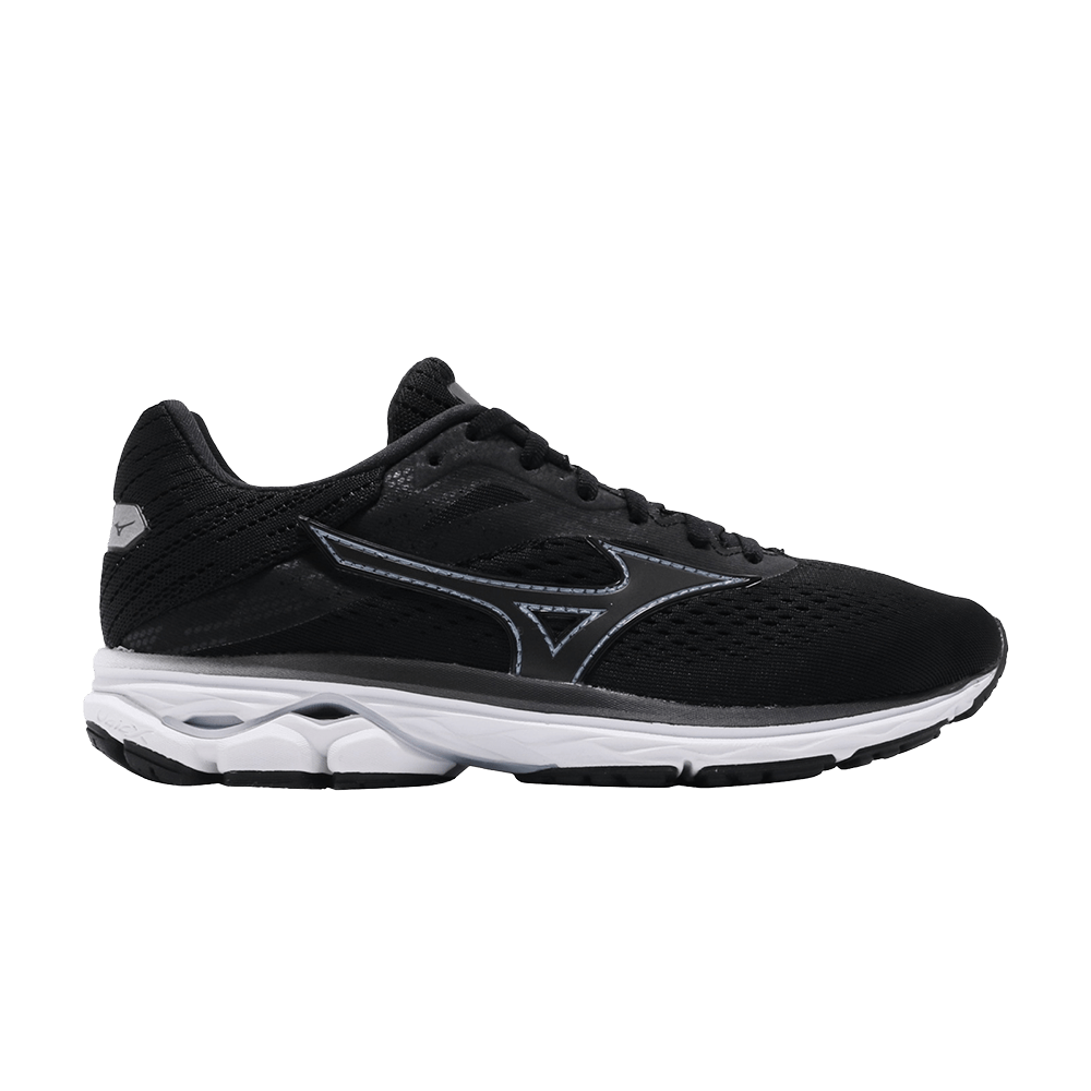 (Women) Mizuno Wave Rider 23 Wide 'Black Blue'  J1GD190409