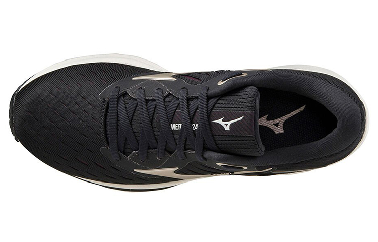 Lookbook (W) Mizuno Wave Rider 24 ''Nero Oro'' J1GD200342