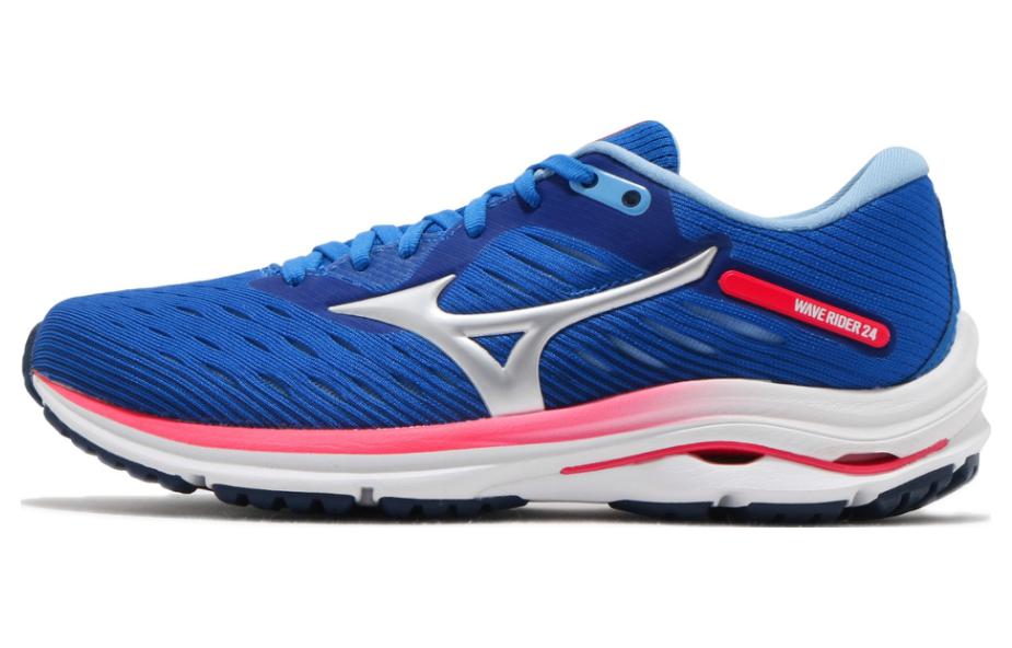 (Women) Mizuno Wave Rider 24 'Blue Diva Pink'  J1GD200320