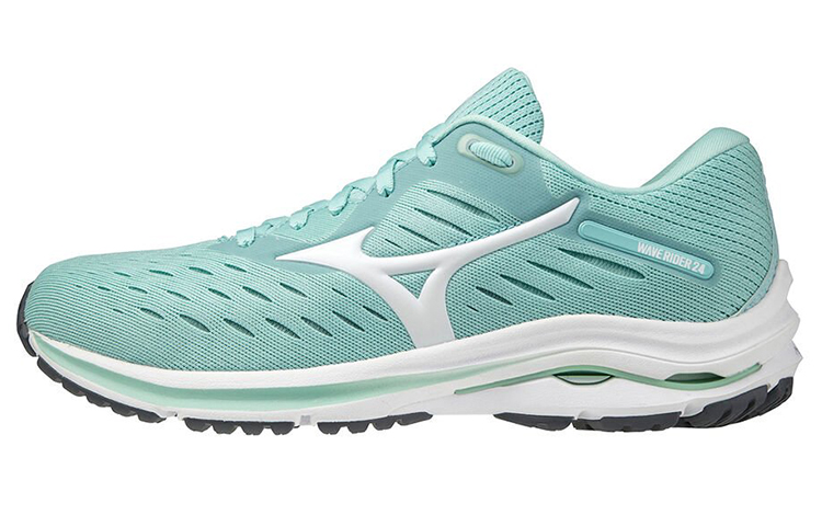 (Women) Mizuno Wave Rider 24 'Green White' J1GD200301