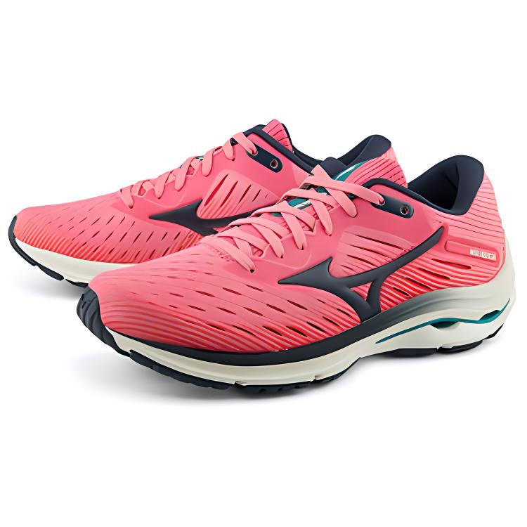 Lookbook (W) Mizuno Wave Rider 24 ''Rosa Navy'' J1GD200330