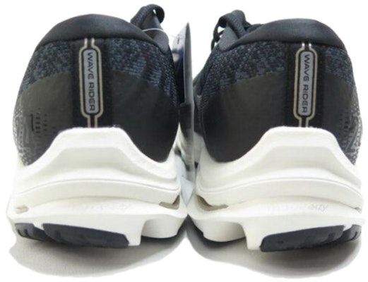 (W) Mizuno Wave Rider 24 Waveknit 'Hitam Ivory' J1GD207547 Order (W) Mizuno Wave Rider 24 Waveknit 'Hitam Ivory' J1GD207547