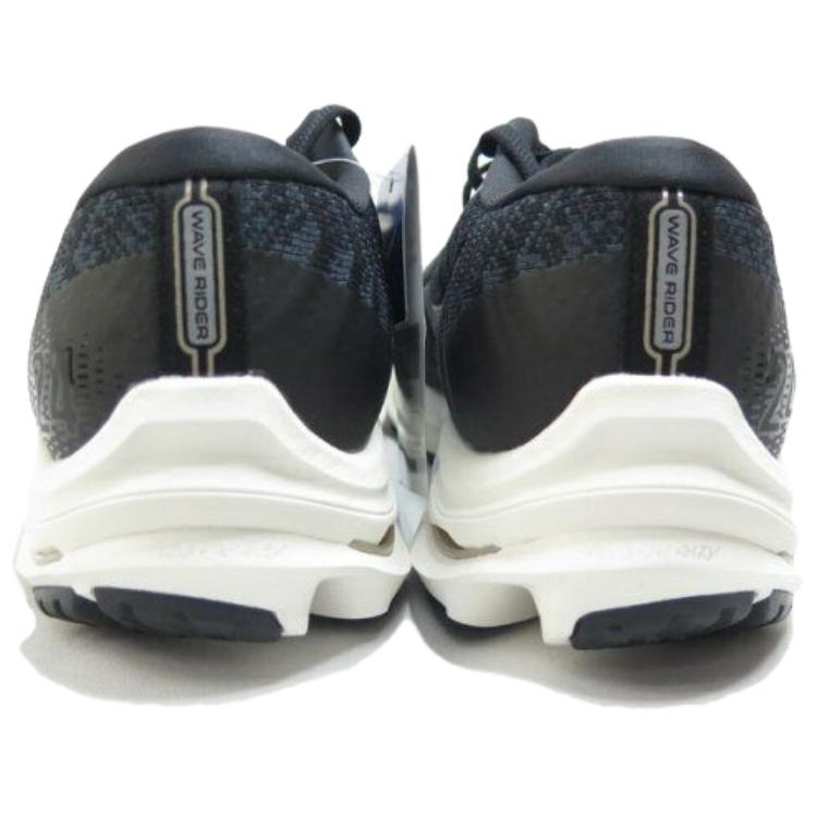 Order (W) Mizuno Wave Rider 24 Waveknit ''Nero Avorio'' J1GD207547