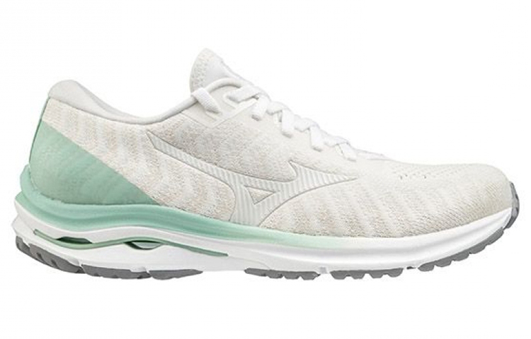 Order (W) Mizuno Wave Rider 24 Waveknit 'Blanco Verde' J1GD207502