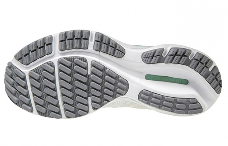 Shop (W) Mizuno Wave Rider 24 Waveknit 'Blanco Verde' J1GD207502