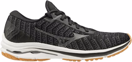 (Women) Mizuno Wave Rider 24 Waveknit Wide 'Black' J1GD207740 (Women) Mizuno Wave Rider 24 Waveknit Wide 'Black' J1GD207740