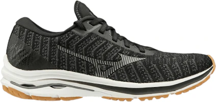 (Women) Mizuno Wave Rider 24 Waveknit Wide 'Black' J1GD207740 (Women) Mizuno Wave Rider 24 Waveknit Wide 'Black' J1GD207740